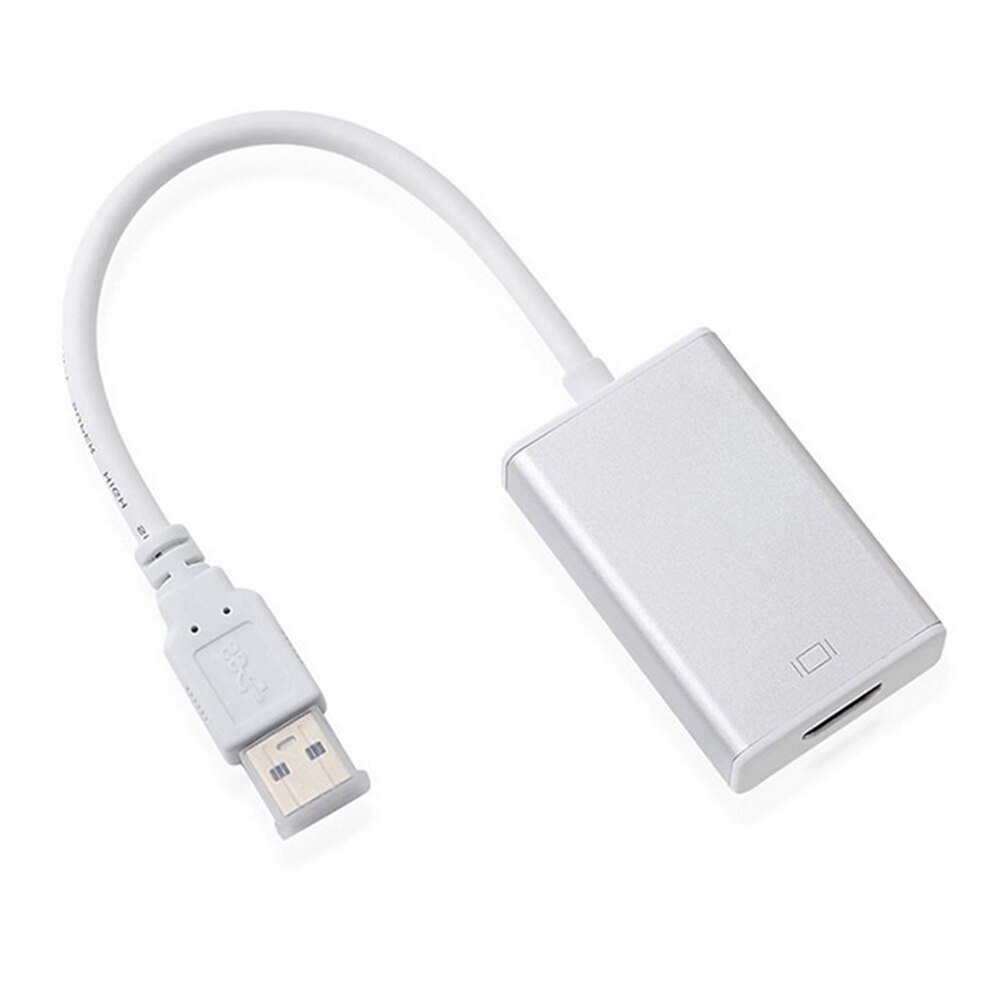 Usb 3.0 Naar Hdmi Hd 1080P Video Cable Adapter Converter Voor Hdtv Pc Drive Gratis Usb3.0 Naar Hdmi Hd adapter Kabel/Converter