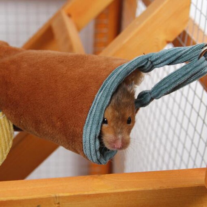 1pc små dyr lang tunnel rotte ilder legetøj hamster rør lille kæledyr varm hængekøje qly 9773