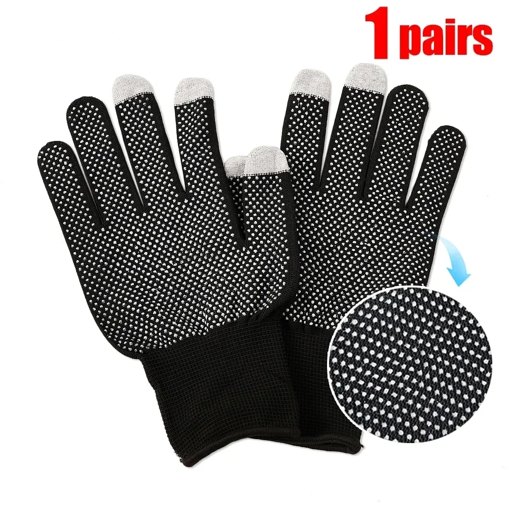 1/20 Paar Anti-Rutsch-Handschuhe für Motorrad-Radsport-Männer Frauen leichte dünne atmungsaktive Touchscreen-Handschuh im Freien: Himmel Blau