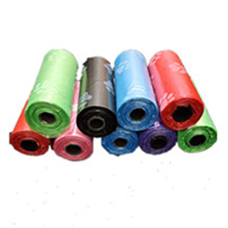 Printed Trash Printed Pet Dog Poop Bags Pet Pick Up Plastic Bag Thick Convenient Outside Toilet Clean Waste Trash Bag