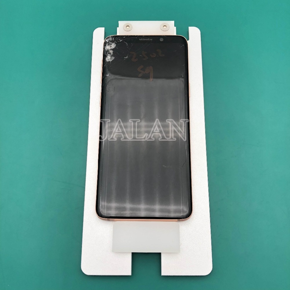 TBK 268 display lcd moldura moldura da tela máquina separadora aquecimento uso molde para samsung flat/borda do quadro de vidro da tela separado