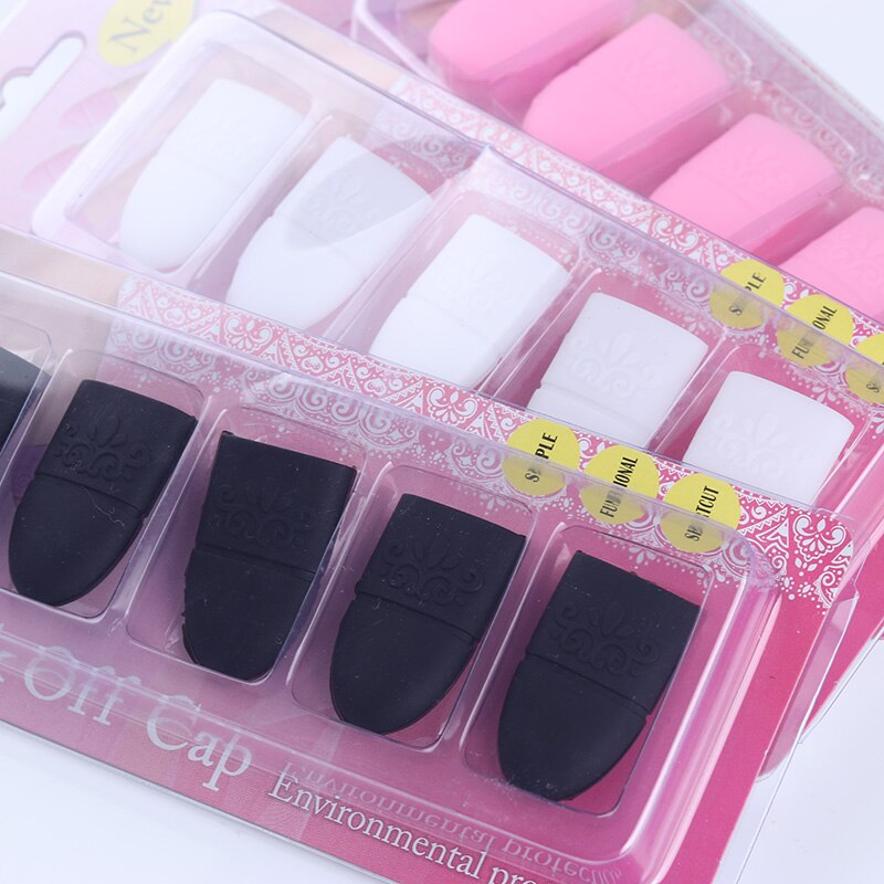 Nicole Dagboek Uv Soak Off Gel Polish Remover Pads Dual-Ended Nail Art Uv Gel Remover Dode Huid Cuticula pusher Art Tool