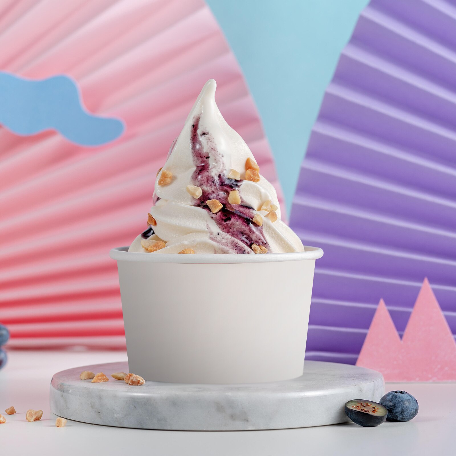 100Pcs 3oz Mousse Cake Ice Cream Cup Disposable Dessert Cups Yogurt Pudding Cups: 9.5x5.3cm