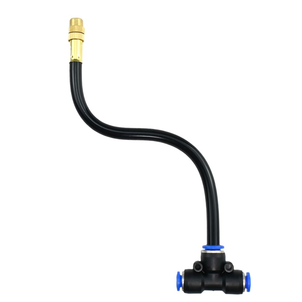 Buse de brouillard en cuivre jaune, 8mm, Joint de verrouillage droit, arrosage de jardin, pulvérisateur d'humidification, 20 à 5 pièces