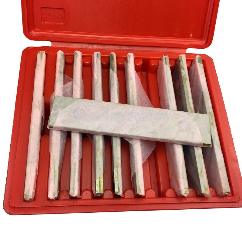 Hardened Parallels Tools " 1/8 Long " Wide precision parallel set /Parallelism : 0.005mm parallel bock set / 20 Pieces 10pairs