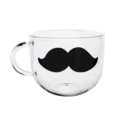 YIZI-gobelet en verre borosilicaté kawaii, mug Transparent, offre spéciale ml, boisson de , nouveauté 500: 4