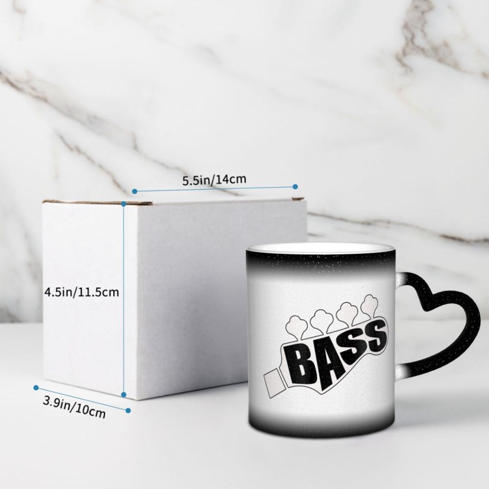 La basse guitare café K tasses tasses en verre tazas ensemble bouteille d'eau chaude gobelet tasse jetable solo support beignet vert montagne k