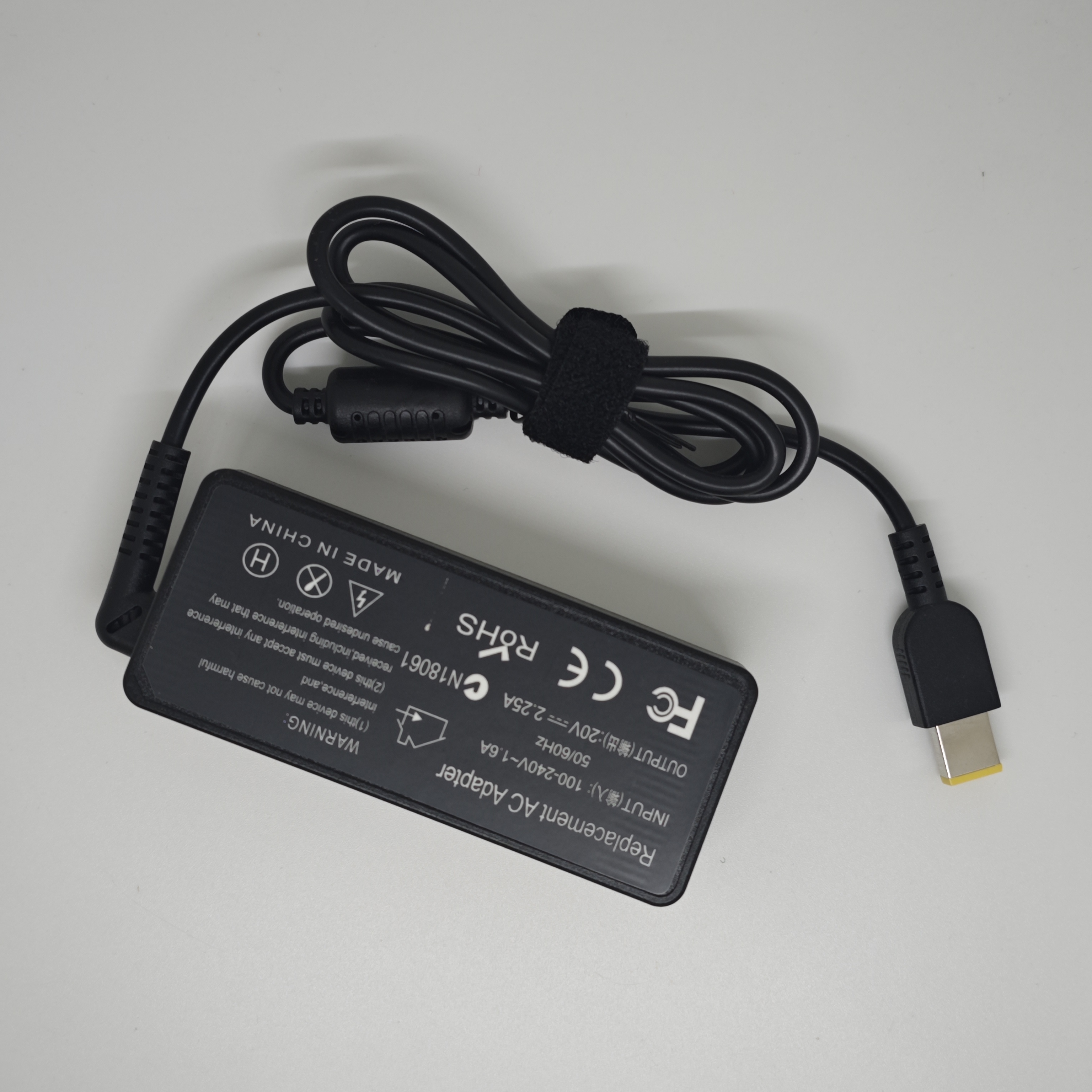 Laptop Charger 45W 20V 2.25A Slim Tip AC Adapter ADLX45NCC3A for Lenovo ThinkPad X230s X240 X240S X250 X260 X270 T440 T440S