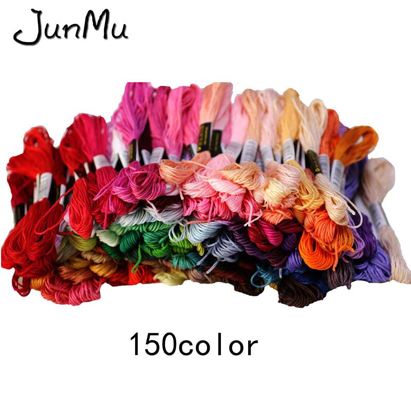 100/150pcs Anchor Similar DMC Embroidery Floss Cross Stitch Cotton Embroidery Thread Floss Sewing Skeins Craft Decor