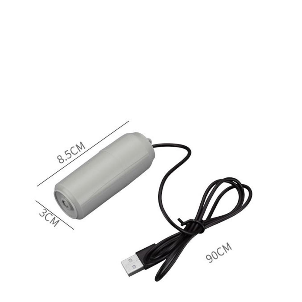 Huishoudelijke Stille Usb Mini Zuurstof Luchtpomp Aquarium Accessoires Beluchter Kleine Draagbare Farming Vissen Aquarium Accessoires