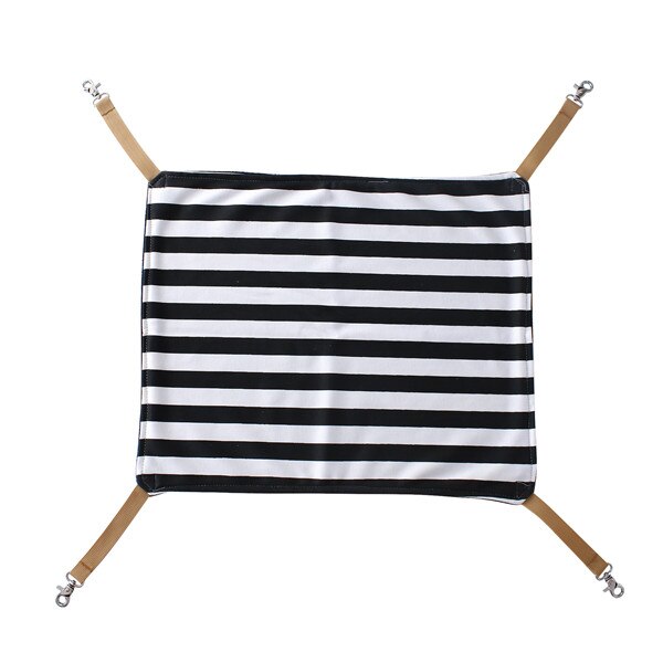 Hangmat voor katten, omkeerbaar, warm en zacht, hangmat voor katten, kattenmand voor kleine honden, puppybed, kussen voor katten: Zwart / 3737cm