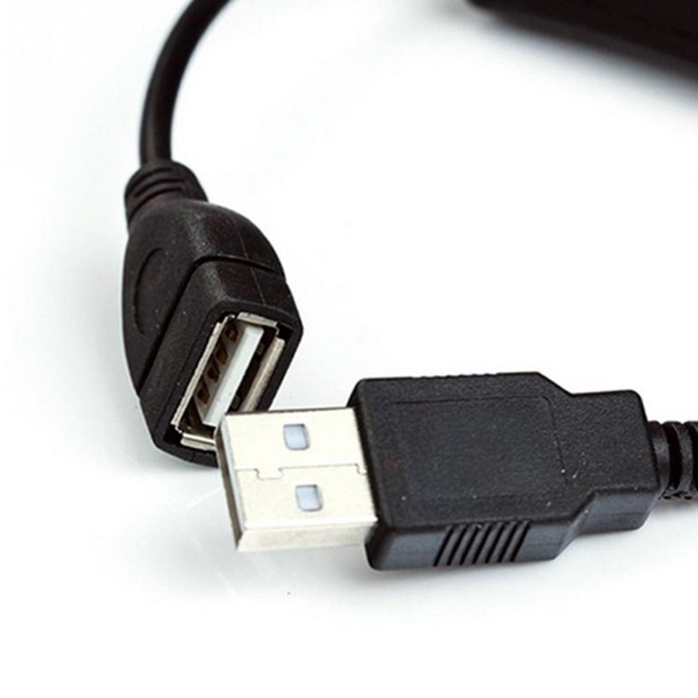 28Cm Zwart Usb Kabel Man-vrouw Met Schakelaar On/Off Kabel Uitbreiding Toggle Voor Usb Lamp Usb fan Power Lijn