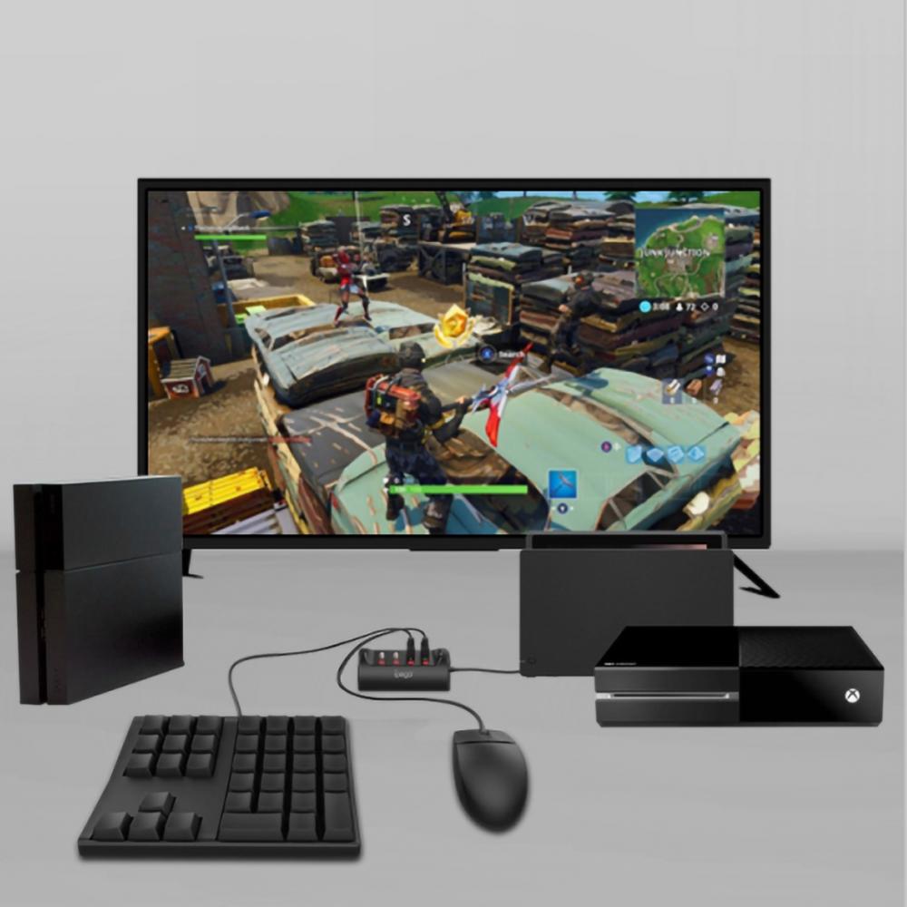 Mouse Keyboard Adapter FPS Games Playing Converter For PS4 For Xbox One For Switch