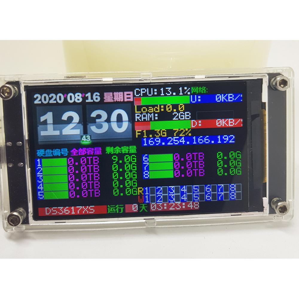 Inch Lcd Monitor Display Aida Usb Lcd Usb Display Sub Screen Support Raspberry Pi Grandado