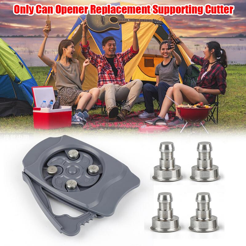 Universal Topless Can Opener Easy To Install Powerful Canned Beverage Bottle Opener Supporting Cutter Tools