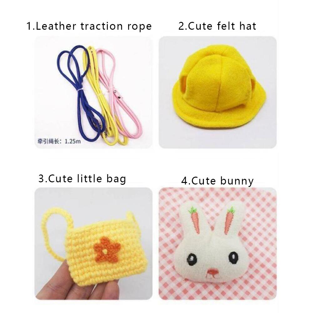 Cotton Adjustable Pet Bunny Clothes Rabbit Costume Outfit For Ferret Rabbit Bunny Hamster