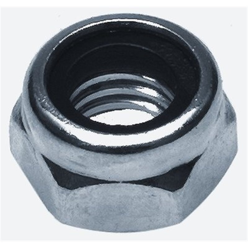 TUERCA HEXAGONAL DIN 982 M-05 AUTOBLOCANTE ZINCADA (14 UNIDADES)