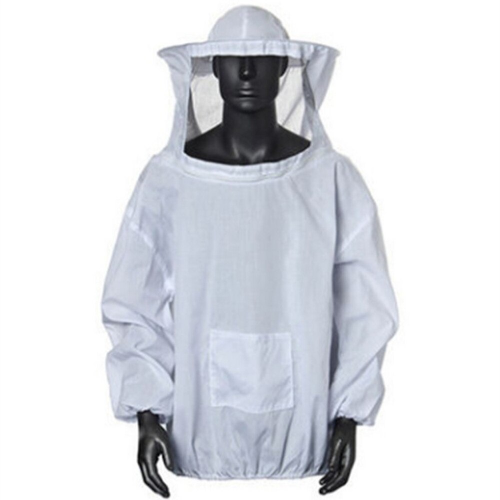 4pcs Beekeeping Protective Jacket Bee Suit Bee Insect Feeding Supplies Keeping Beekeeper Costume Beekeeping Suit