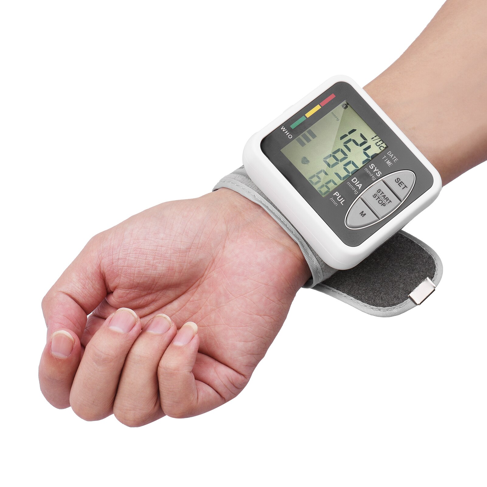 Digitale Infrarood Voorhoofd Thermometer Lcd Contactloze Temperatuur Meting Volwassen &amp; Kinderen Gebruik + Tonometer + Pulsoximeter