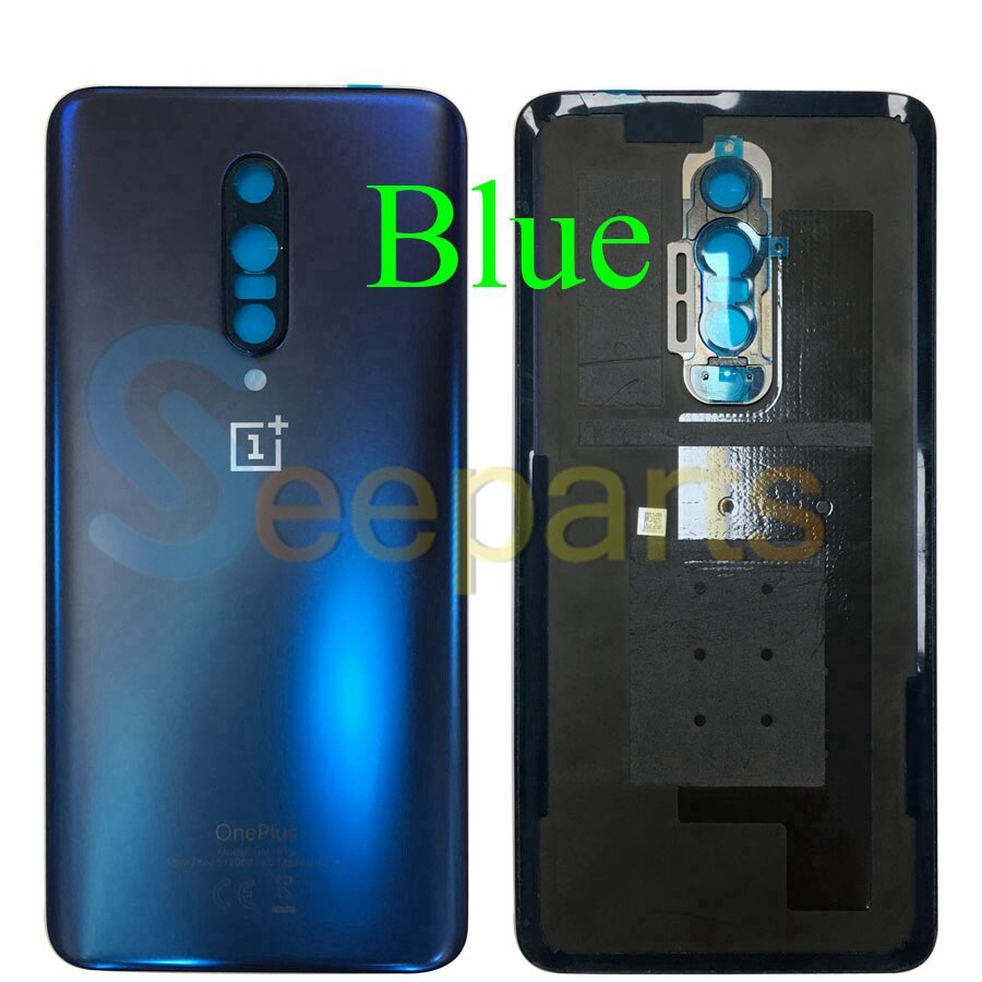 Original caso de volta para oneplus 7 pro bateria capa traseira porta traseira habitação peças reposição para oneplus 7 pro volta habitação