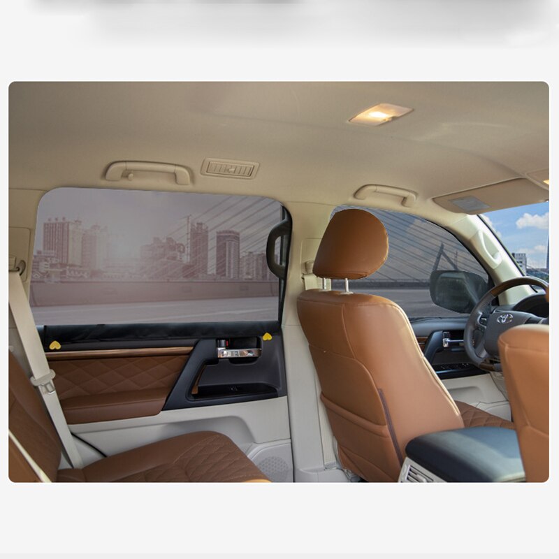Carro magnético sol sombra proteção uv cortina de carro janela do carro pára-sol janela lateral malha sol viseira verão proteção janela filme