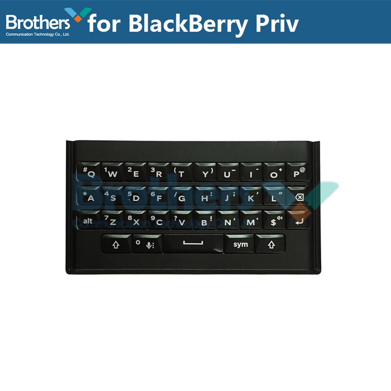 Teclado para teclado de BlackBerry Priv, pieza de reparación partes de reemplazo de teléfono negro, 1 Uds.