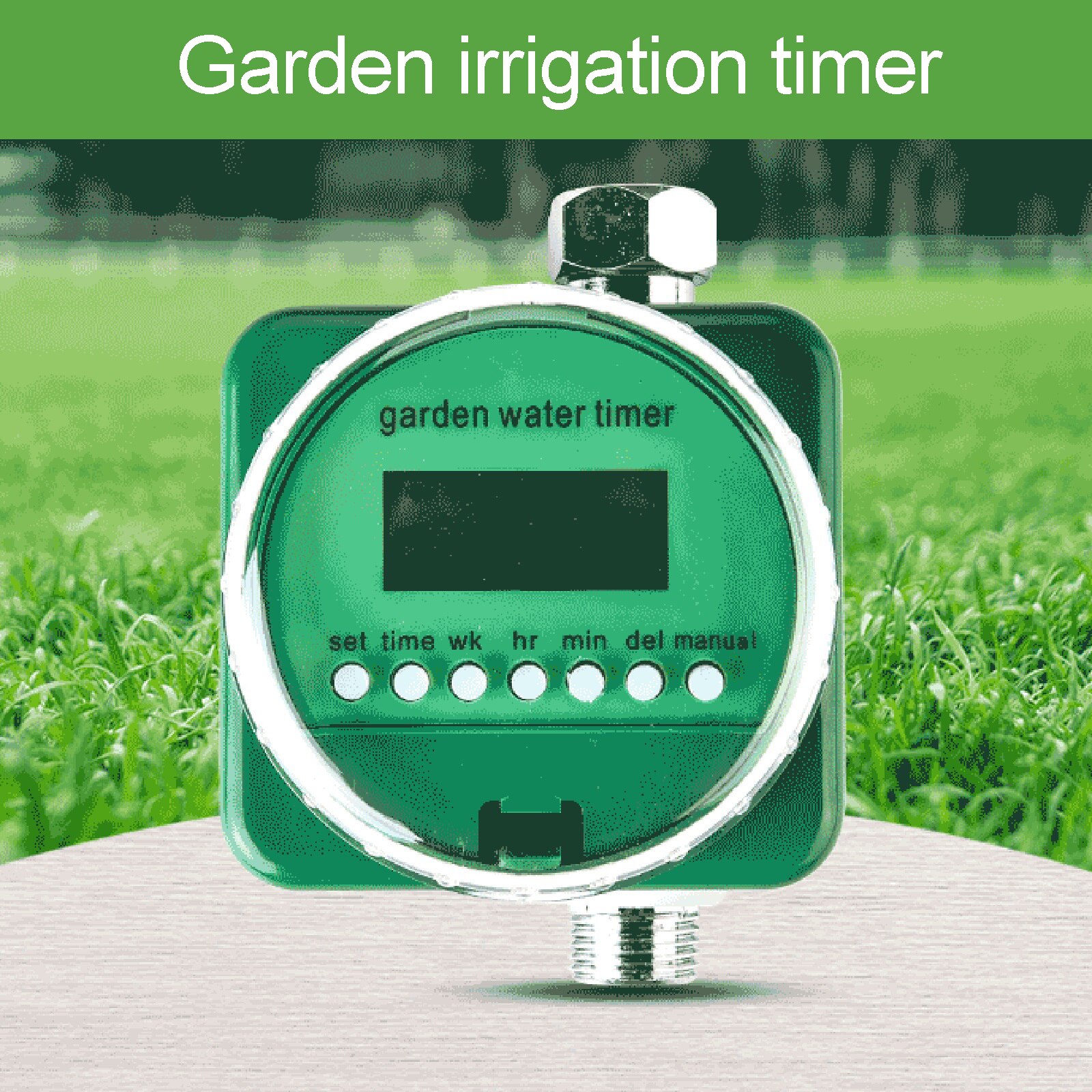 On/Off Water Faucet Hose Timer Irrigation System Controller Digital Water Timer Programmable Outdoor Single Outlet Auto Tools