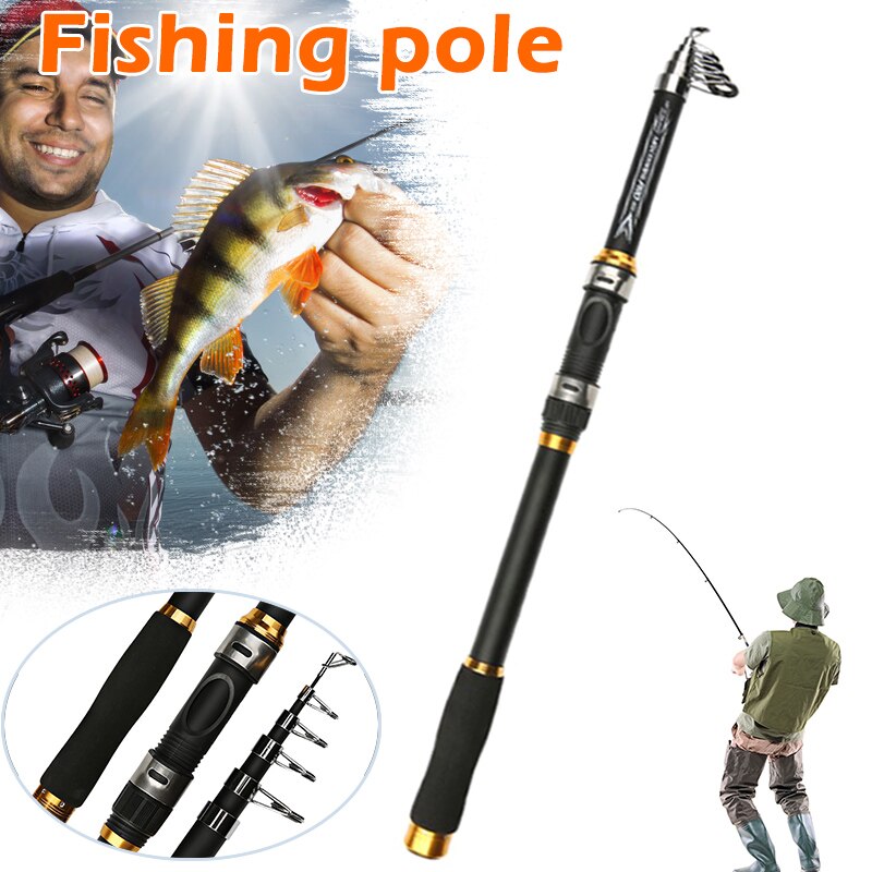 Carp Fishing Rod Feeder Hard FRP Carbon Fiber Telescopic Fishing Rod Pole ALS88