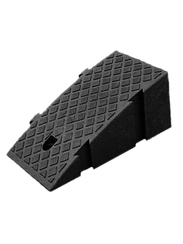 Motorcycle Ramp Portable Lightweight Plastic Curb Ramps Duty Plastic Threshold Ramp Kit Set For Car Bike Motorcycle 16CM Height