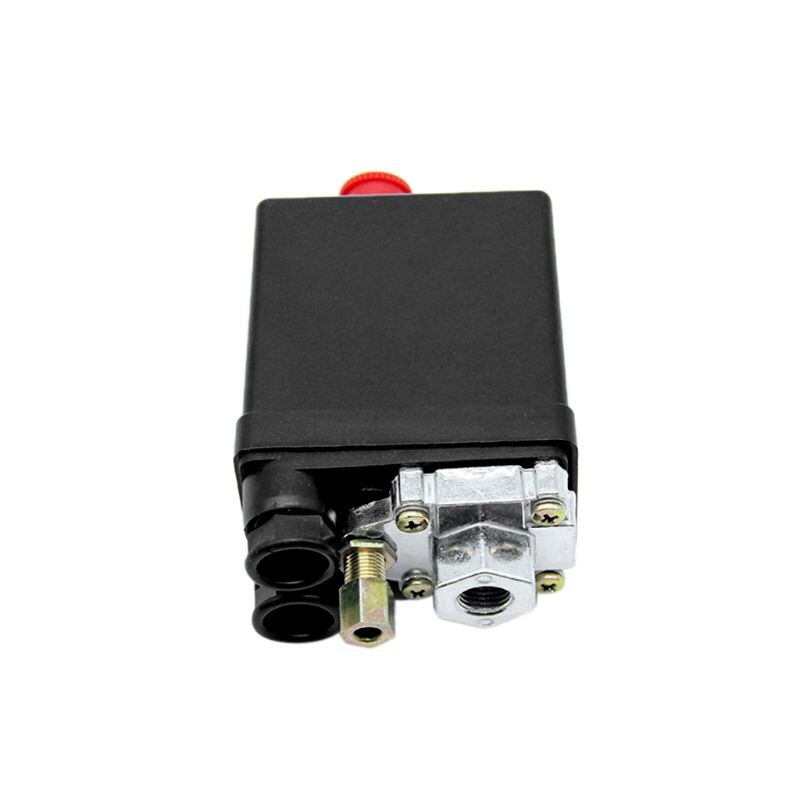 Heavy Duty Air Compressor Pressure Switch Control Valve 90 PSI -120 PSI Black: 1