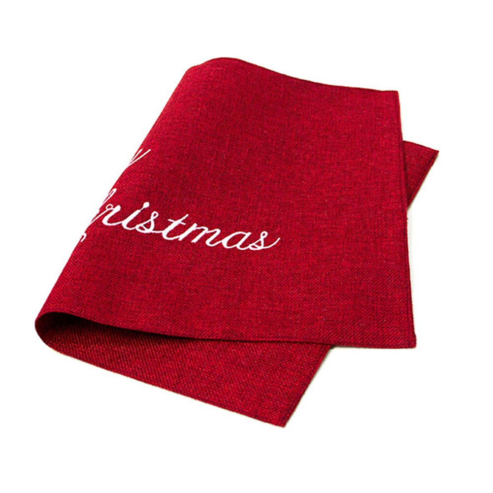 Stof Placemats Home Hotel Restaurant Kantoorgebouw Set Van 4 Kerst