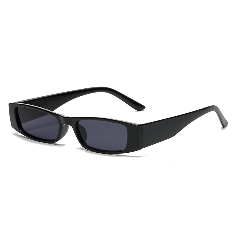 Small Rectangle Sunglasses Women Brand Black Sun Glasses For Female Trend Glasees Ladies UV400: GRAY