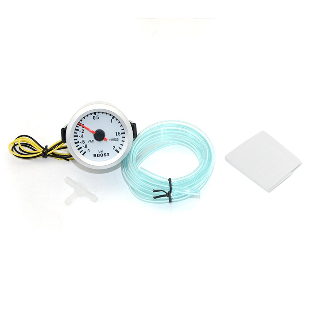 52mm Analog Blue led Boost bar