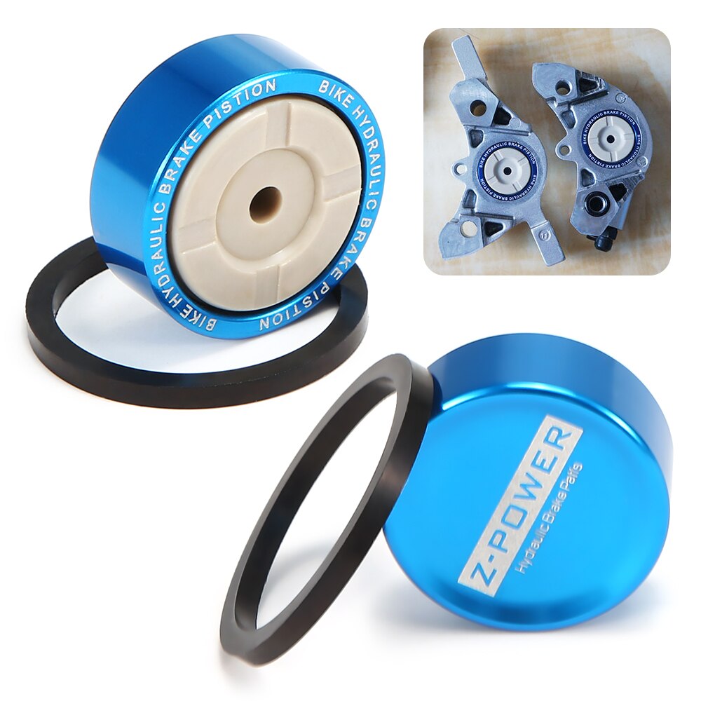 Repuestos para pinza de freno hidráulica para bicicleta, 1 unidad, anillo de sellado de pistón de Metal para Shimano SLX M675/M7000/XT M785/M80000/RS805/RS815