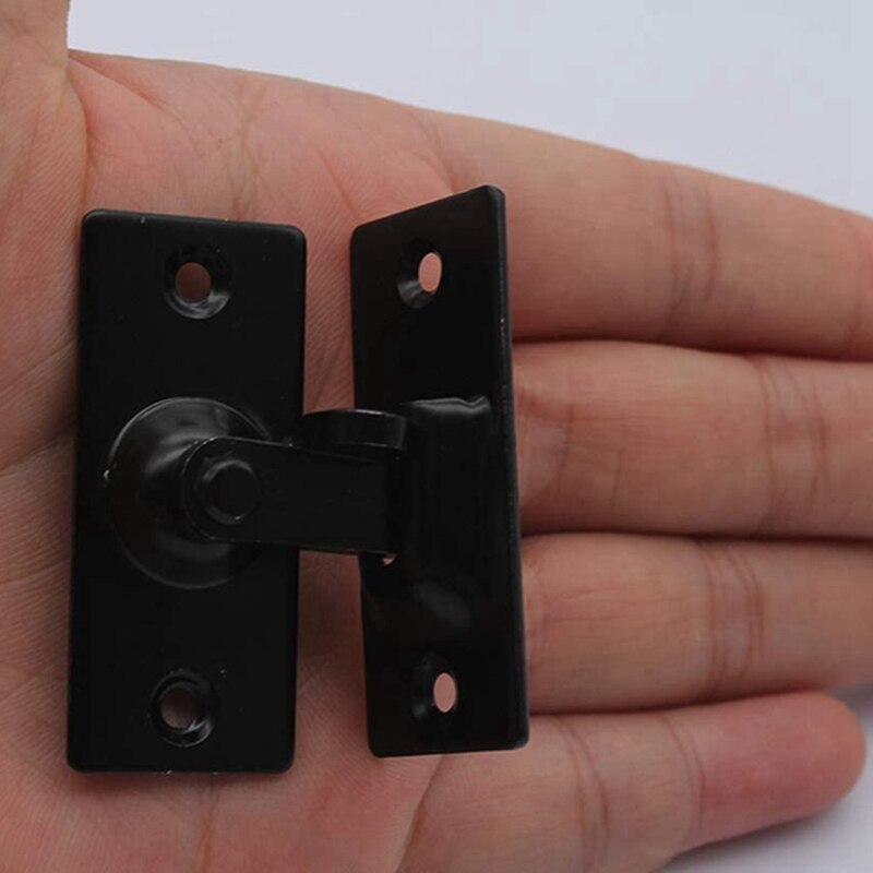 90 Degree Stainless Steel Door Lock, Sliding Door Latch, Right-Angle Door Lock, Barn Door, Right-Angle Lock