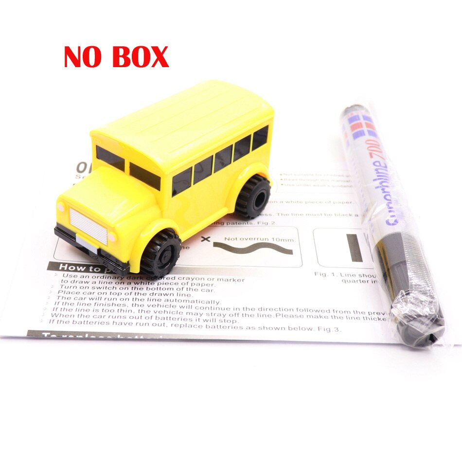 Techniek Voertuigen Truck Mini Magic Pen Inductieve Kinderen Truck Tank Speelgoed Auto Trekken Lijnen Inductie Spoor Auto: A06 No box