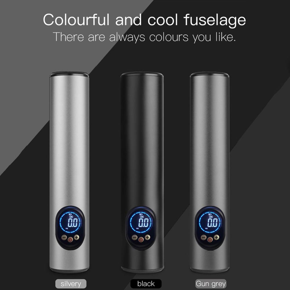 12V Draagbare Compressor For Car Wireless Mini Tire Pump Automobile Rechargeable Digital LCD Emergency Inflator For Car Bike