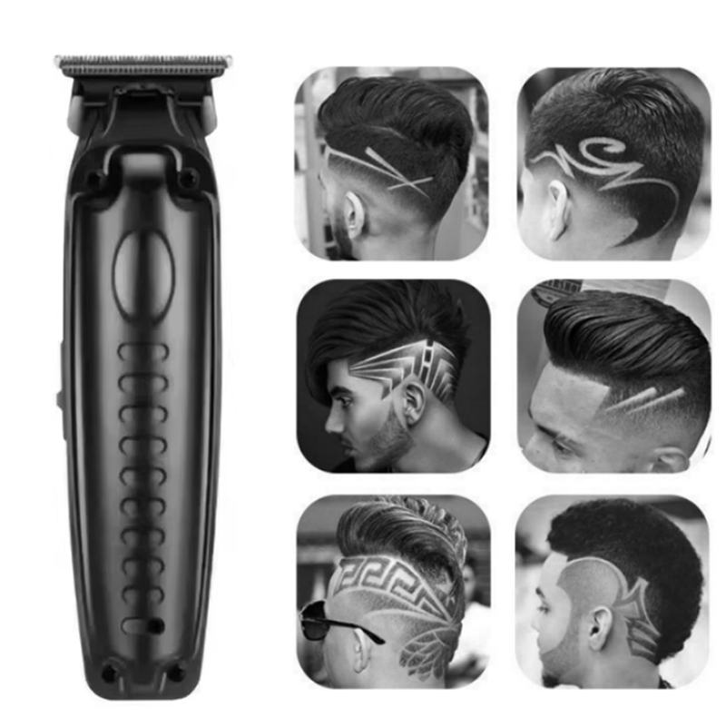 Kemei elektrische tondeuse voor heren, baardtrimmer, tondeuse, haarknipset, oplaadbare tondeuse