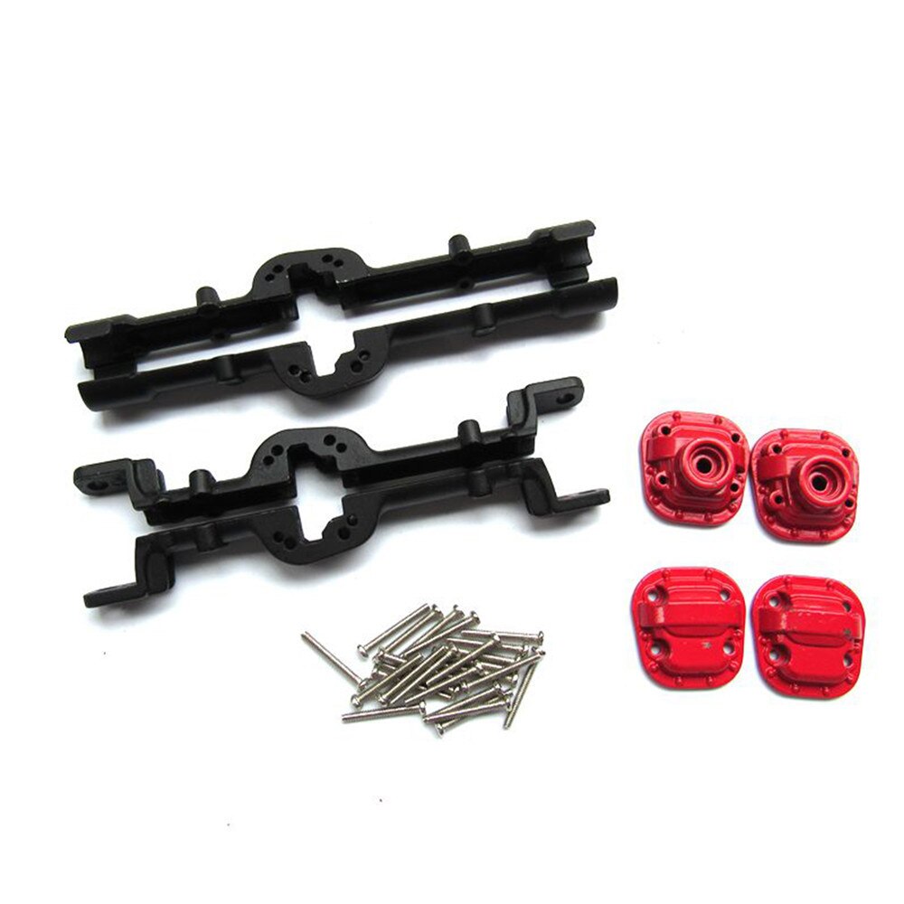 ​ Front Axle Rear Axle Bridge Shell Steering Pull Rod MN Model 1:12 D90 D91 RC Car Spare Accessories Upgrade Metal Gear: F