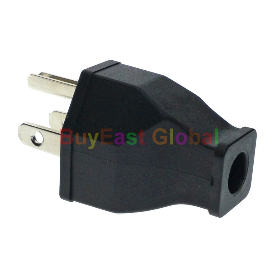 North America US Canada DIY Rewireable Main Power Plug AC125V 15A