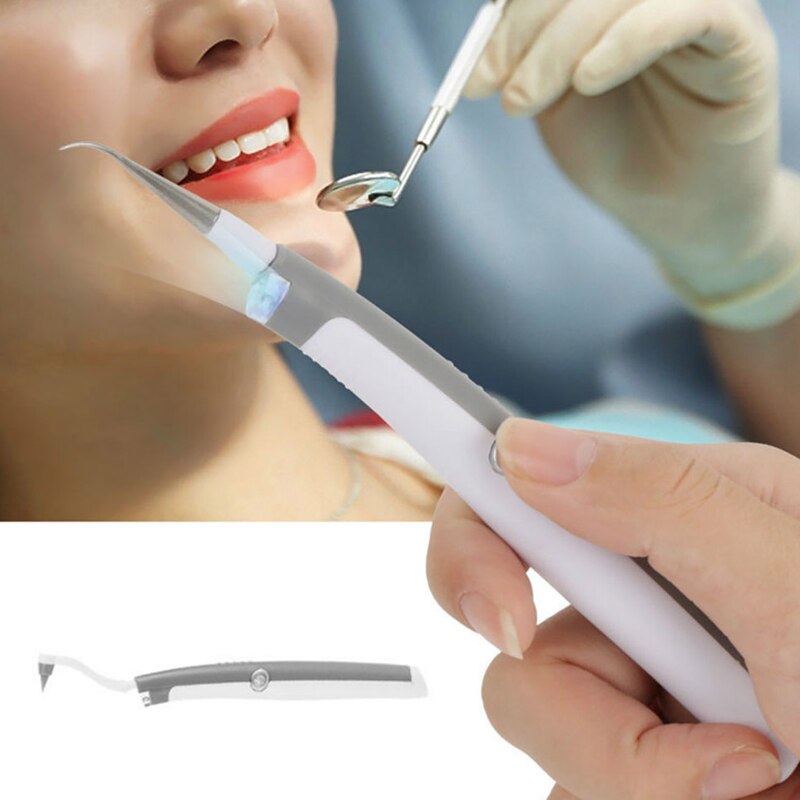 Bærbar ultralyds tandrenser tandberegningsfjerner tandvandsspray tandblegning stenfjerner pletter tandsten værktøj