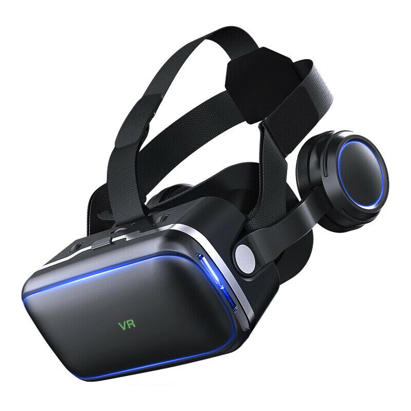 Vr virtuell virkelighet-briller med synjustering 3d vr-briller headsetboks til iphone android smarttelefoner 4.7-6.0 tommer