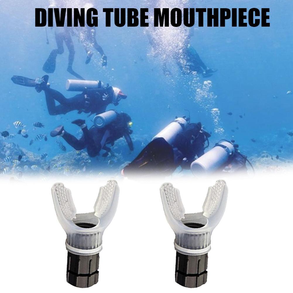 Duiken Siliconen Mondstuk Dive Buis Snorkel Siliconen Snorkel Accessoires Regulator Onderwater Zwemmen Clear Mondstuk
