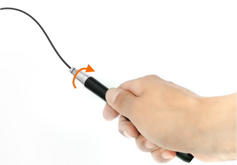 self lock jump skipping rope crossfit with out counter aluminium alloy speed fast fitness workout lose weight keep fit