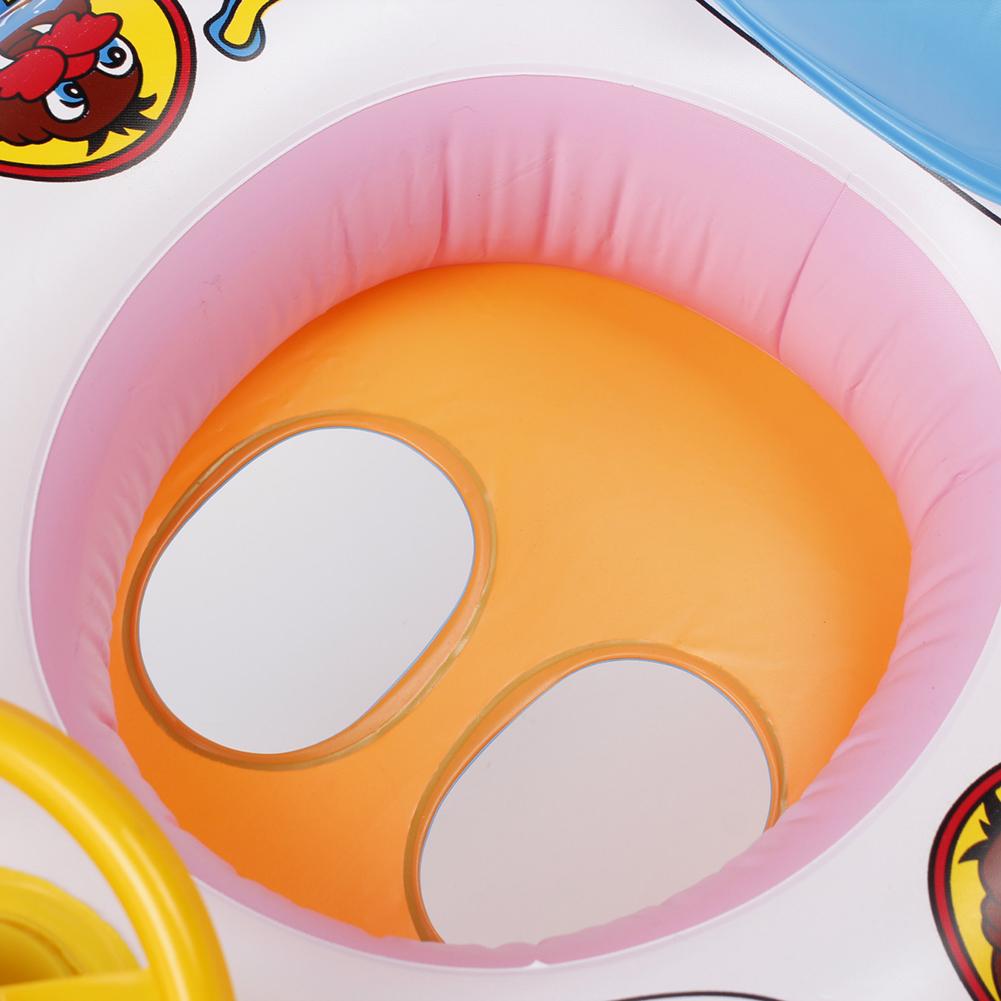 1pc børn svømning ring baby svømning ring pool sæde toddler float ring hjælp træner flyde vand til børn tegneserie design