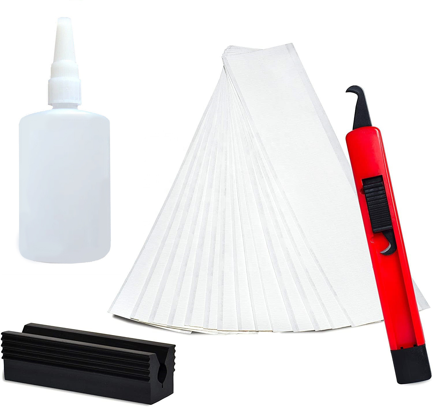 Sport Kit Golf Club Repair Tools Irons Putters Grip Tape Hook Blade Rubber Vise Clamp Remover Golfing Set: C 4pcs