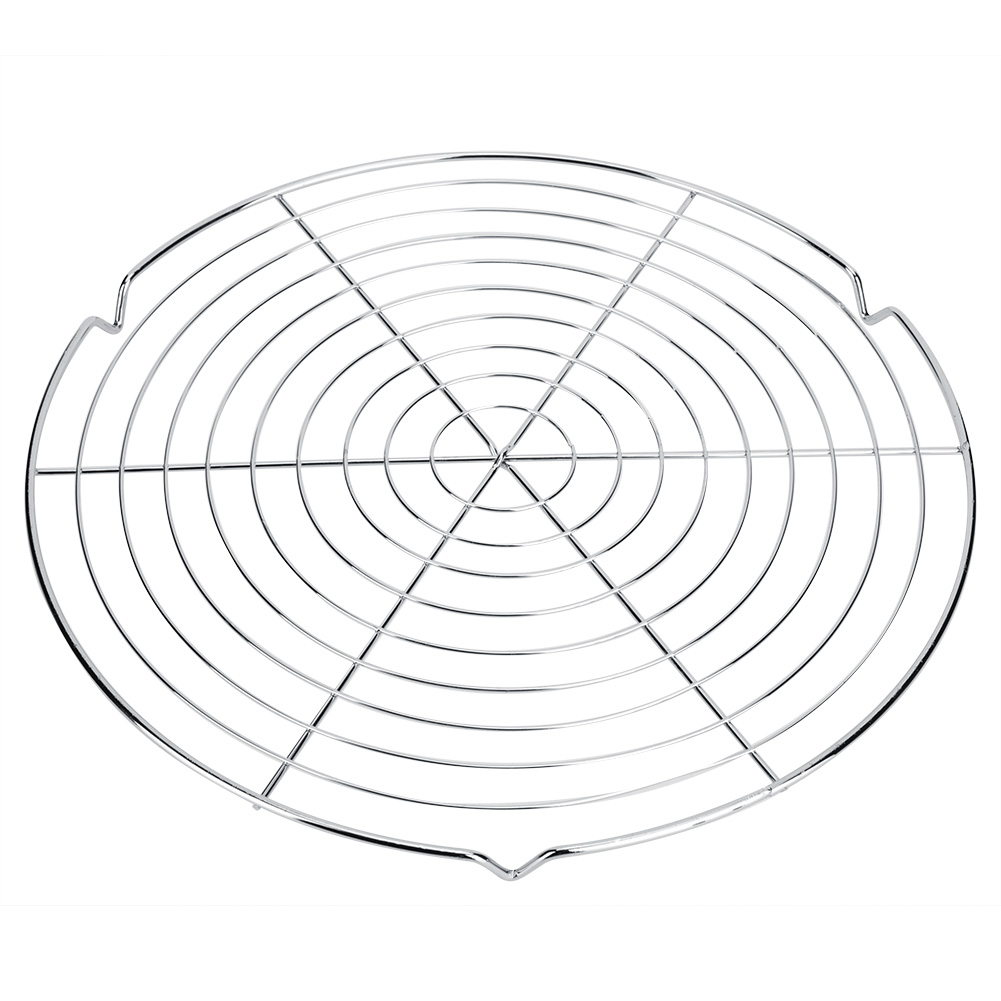 Grille de Barbecue en treillis métallique de forme ronde, filet de grille de grillades, outil de pique-nique de Camping en plein air