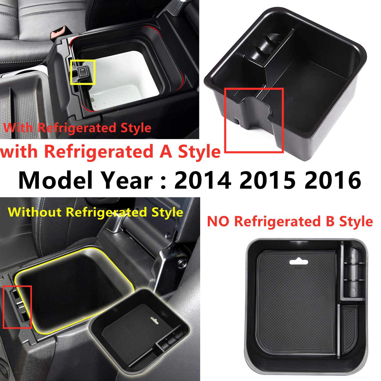 for Land Rover Discover Discovery 4 LR4 - Accessories Door Side Storage Box Handle Pocket Armrest Phone Container Tray