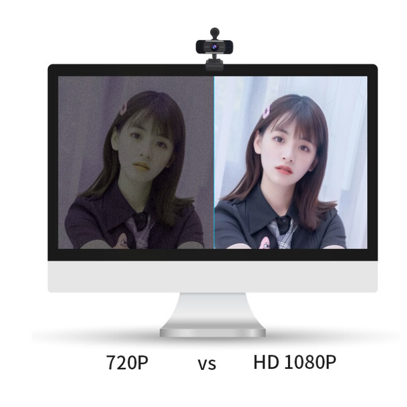 4K Webcam Conference PC Webcam Autofocus USB Webcam For Video Chat/remote Conference Use For Computer PC Microphone Webcam