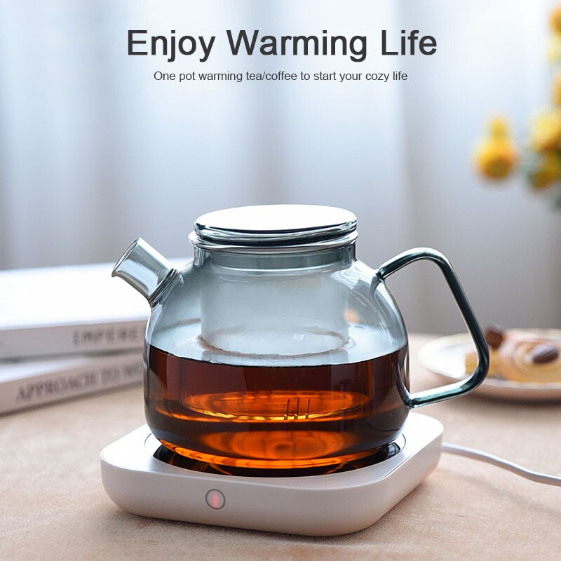 Koffie Mok Cup Warmer Voor Melk Thee Pot Elektrische Verwarming Plaat Hoge Temperatuur 80 Graden Celsius Thuis Bureau Gebruik coaster